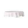 Porte-gâteau rond en porcelaine blanche plissée 18 cm