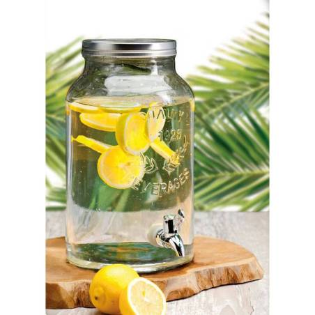 Beverage dispenser with glass tap lt 5.5