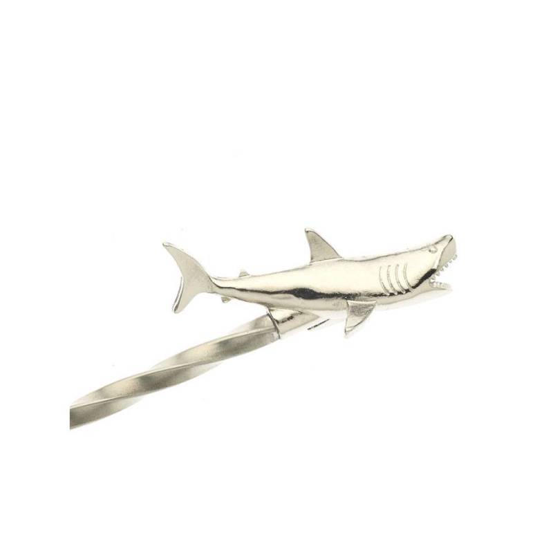 Cuchara de bar de acero inoxidable con tiburón cm 33