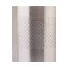 Lata de mezcla de doble pared de acero inoxidable con decoración de rejilla de diamantes cl 62,5
