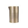 Mixing tin Double Walled stainless steel diamond decoration latex antique gold cl 62.5