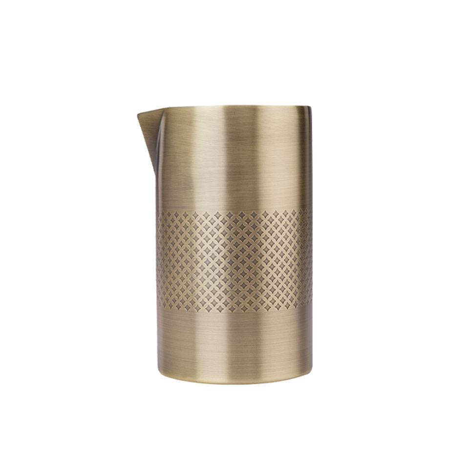 Mezcla de estaño Doble Pared en acero inoxidable decoración diamante celosía oro antiguo cl 62,5