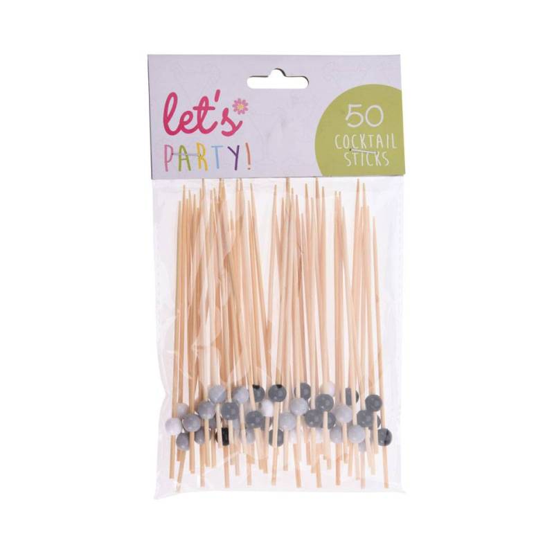 Bamboo Pearl stick in assorted colors cm 12