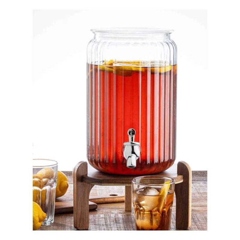 Dispenser beverage con rubinetto in acrilico lt 7,6