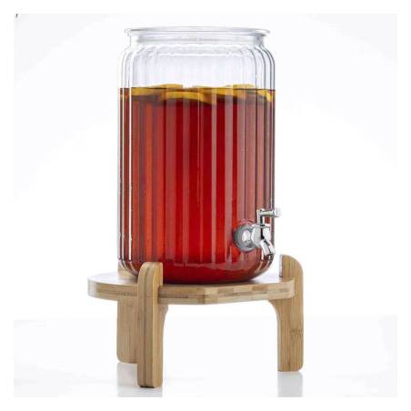 Dispenser beverage con rubinetto in acrilico lt 7,6