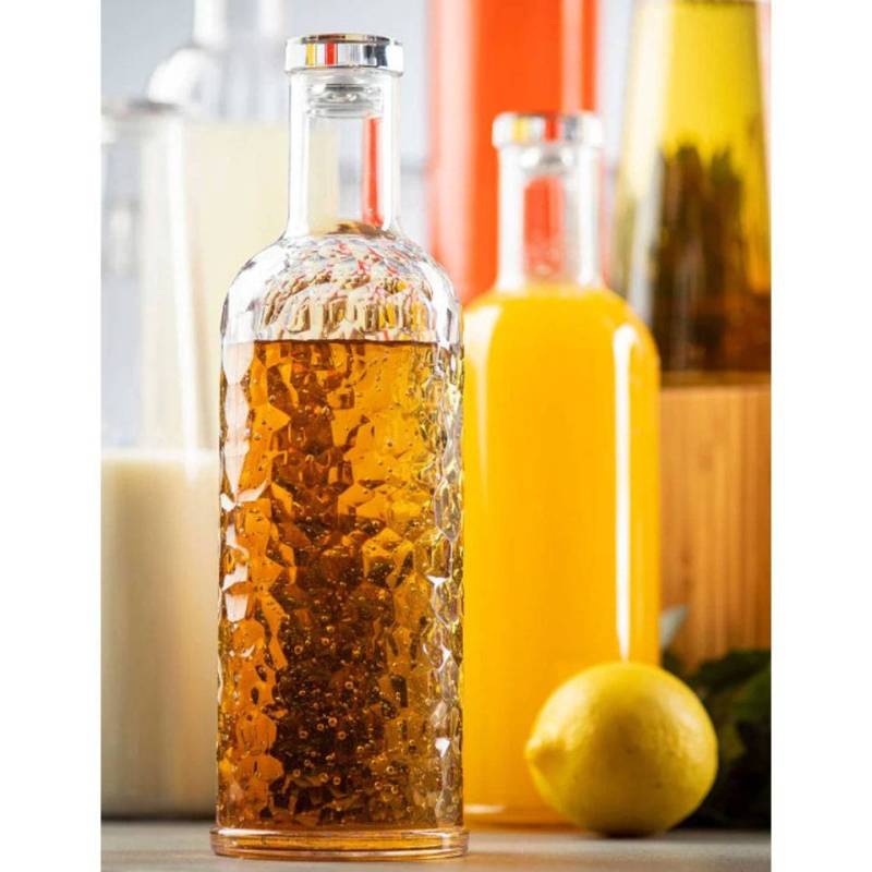 Wabenflasche mit San-Verschluss lt 1