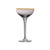 Champagner Becher Alto coupe Gold Rim Urban Bar Glas cl 18