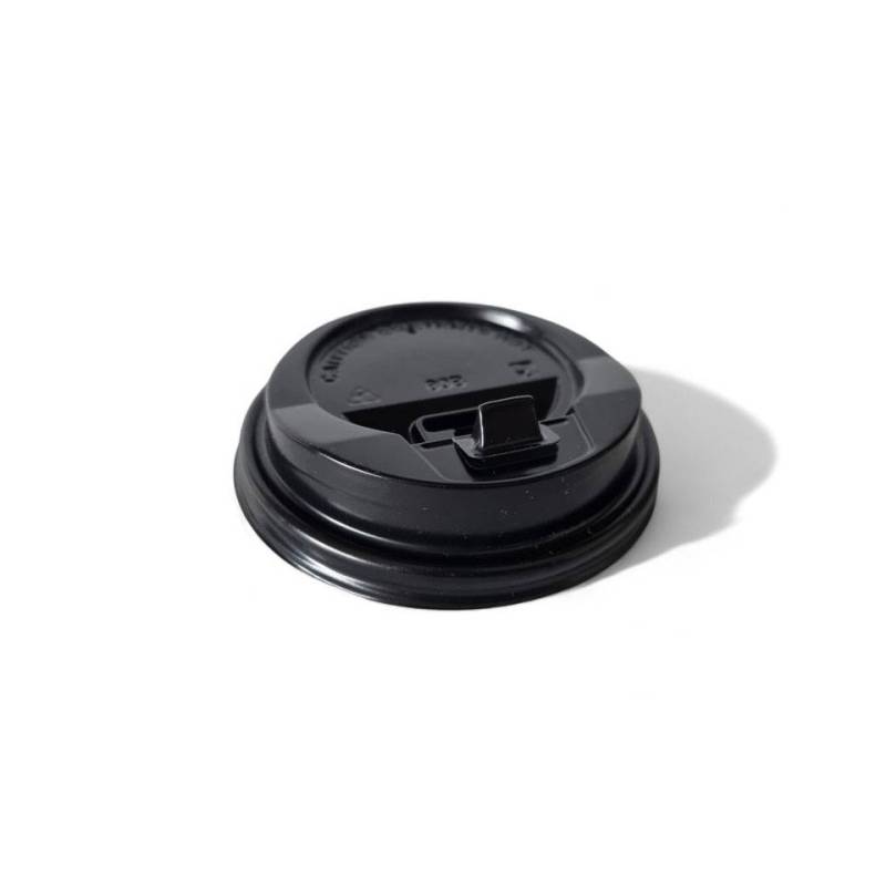 Coperchio Cover in plastica nera cm 8