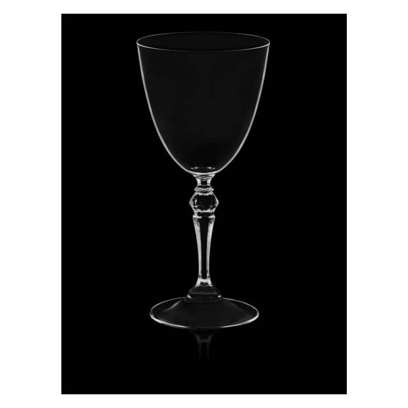 Barroque 02 Rona wine goblet in glass cl 26