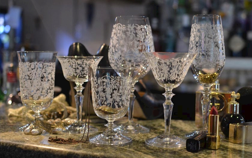 Il fascino dei bicchieri Wormwood di Italesse
