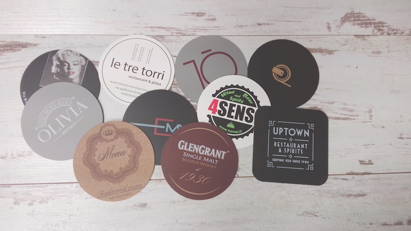 Personalize your coasters!