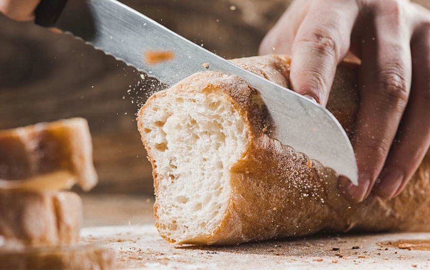 SAP professional bread knives: 4 kinds of cuts...made in Italy