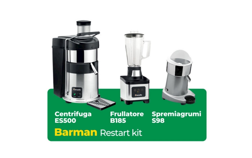 Ceado: il kit professionale con centrifuga, frullatore e spremiagrumi