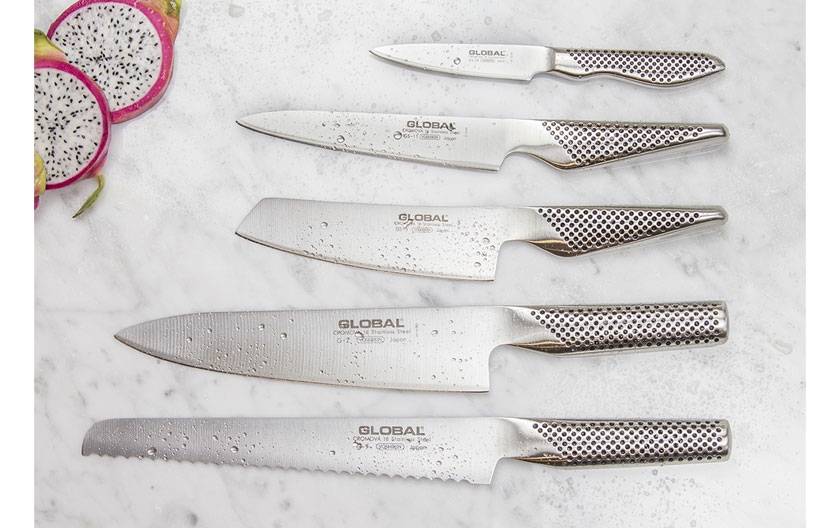Global: storia, utilizzo e caratteristiche dei coltelli giapponesi più amati dagli chef
