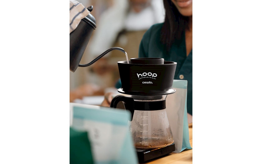Ceado Hoop coffee filter: coffee extraction within everyone's reach